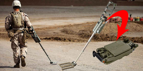 The CEIA CMD Ground Search Metal Detector satisfies the most stringent Military Operational Requirements