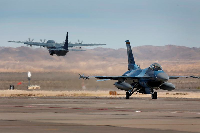RAAF units participate in Exercise RED FLAG 15-1 in Nevada