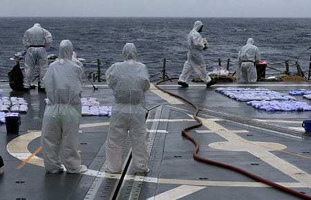 Australian and New Zealand ships seize $800 million in narcotics