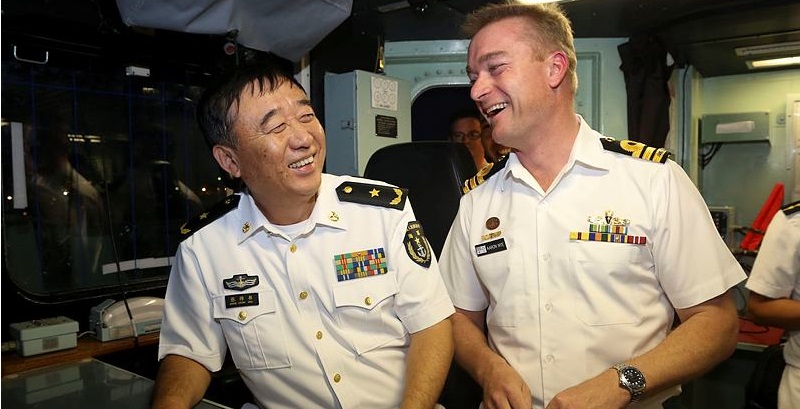 Australian Navy exercise with the Peopleâ€™s Liberation Army â€“ Navy