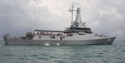 ST Marine delivers Fortitude to Singapore Navy